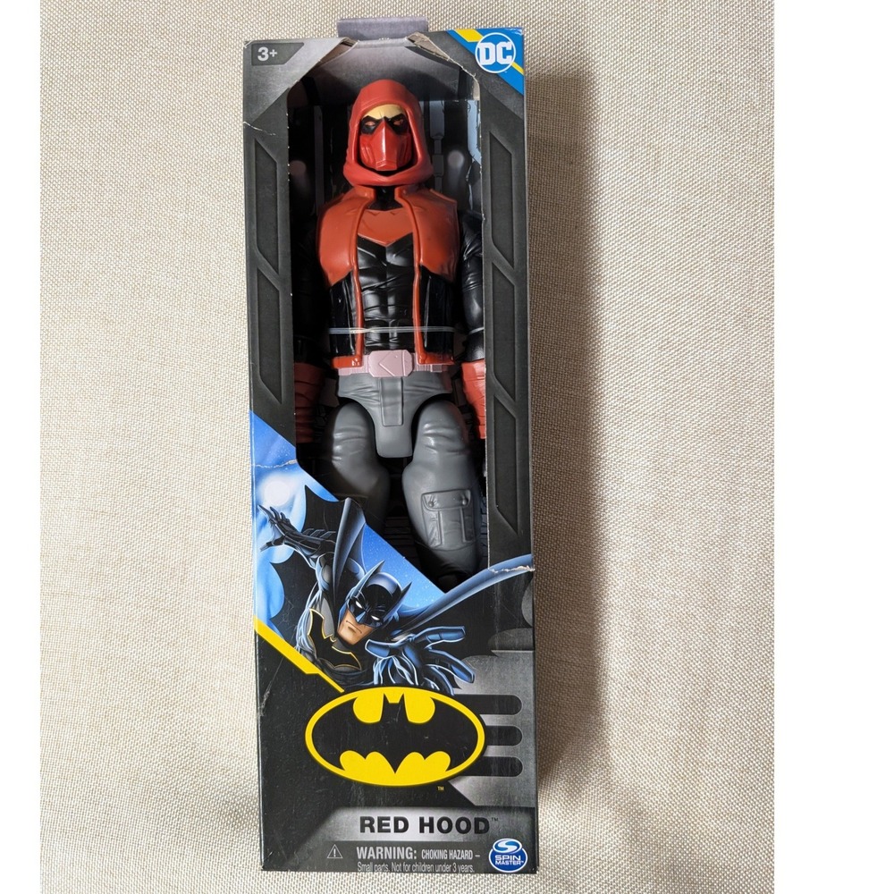 Spin Master Red Hood Action Figure 12 Inch Red New DC Comics Batman Series